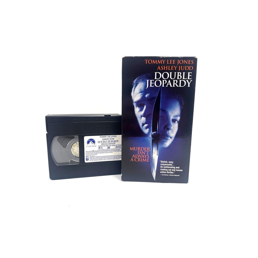 Double Jeopardy VHS 1999 Special Edition Tommy Lee Jones Ashley Judd Paramount